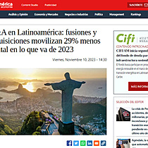 M&A en Latinoamrica: fusiones y adquisiciones movilizan 29% menos capital en lo que va de 2023